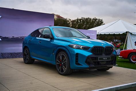 Atlantis Blue 2024 BMW X6 M60i Steals The Show At Amelia