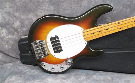 Music Man Stingray 1977 Sunburst Bass For Sale Andy Baxter Bass