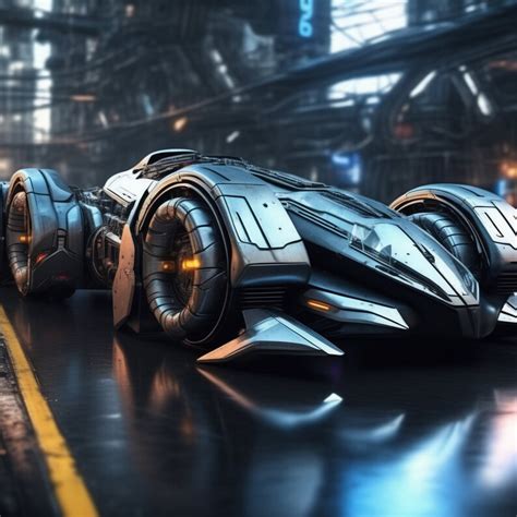 3 Futuristic Batmobile Vehicle Art Etsy