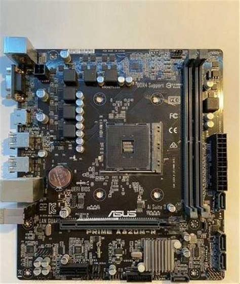 Материнская плата asus prime A320M-R | Festima.Ru - Мониторинг объявлений