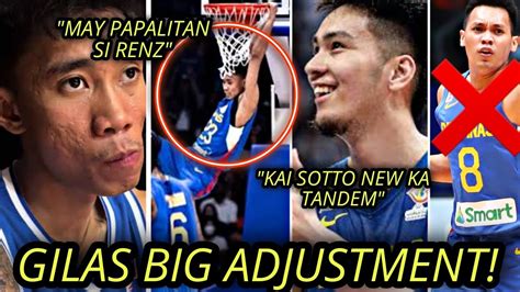 GILAS ADJUSTMENT Player Na Papalitan Ni RENZ ABANDO KAI SOTTO May