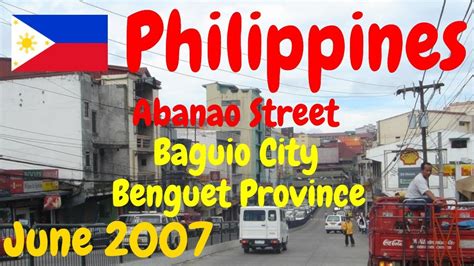 Abanao Street In Baguio City At Benguet Province Philippines June