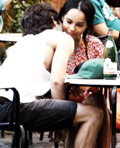 Zoe Kravitz And Penn Badgley Together Again Couple Kisses In Rome [photos]