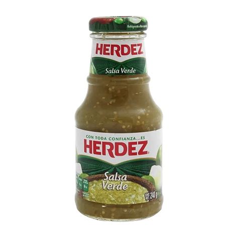 Salsa Verde Herdez 240 G El Colibri Ordene Comida Mexicana