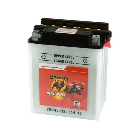 Batterie Moto BANNER YB14L B2 12v 14ah Batterie4moto Fr