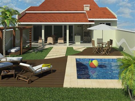 Casa Pequena Piscina - Casas Com Piscinas Pequenas | 57 ideias de Casas pequenas com piscina ...