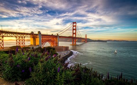 Golden Gate Bridge Sunset Wallpapers Top Free Golden Gate Bridge
