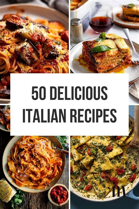 50 Delicious Italian Recipes That Are Bursting With Flavor