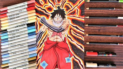 Drawing Luffy Udon Prison Wano Kuni One Piece YouTube