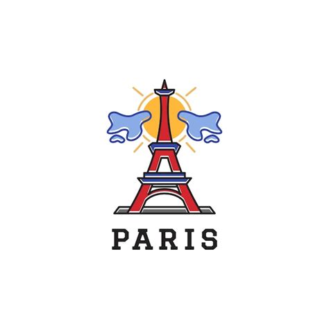 Inspiraci N En El Dise O Del Logotipo Del Icono De La Torre Eiffel De