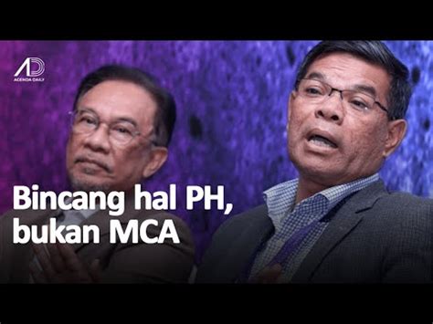 Saifuddin Anwar Akan Bincang Persediaan Ph Bukannya Tuntutan Mca Di