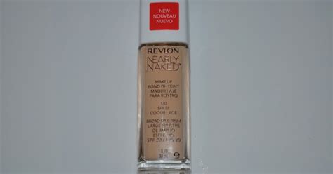 Revlon Nearly Naked Makeup Foundation In Shell
