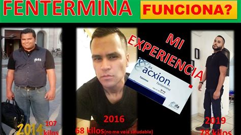 FENTERMINA FUNCIONA? MI EXPERIENCIA CON ACXION - YouTube
