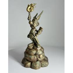 Figurine En Bronze Pixi Ast Rix La Libert Clairant Le Monde Cm