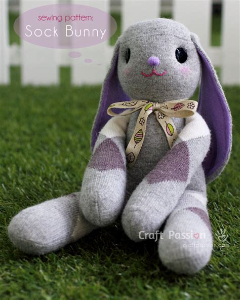 Bunny Sewing Pattern Free • Stuffed Bunny • Craft Passion