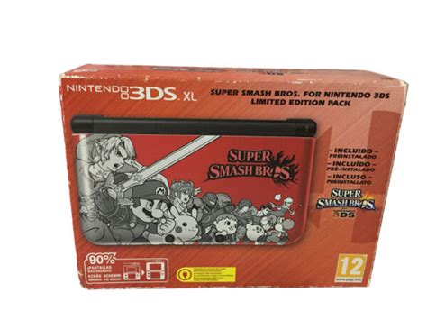 Nintendo Ds Xl Gb Kit Console Con Super Smash Bros Limited Edition