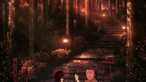 Tanjiro Meets Mitsuri At The Hot Springs By Demon Slayer Vids