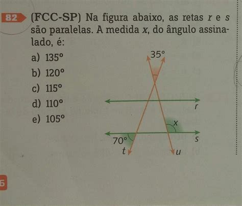 Na Figura As Retas R E S São Paralelas