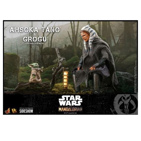 Figura Cm Ahsoka Y Grogu Star Wars The Mandalorian Hot Toys El Corte Ingl S