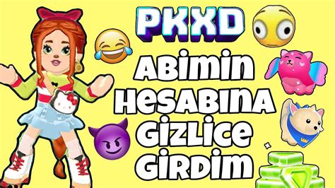 PK XD ABİMİN HESABINA GİZLİCE GİRDİM NELER YAPTIM HESAP TURU