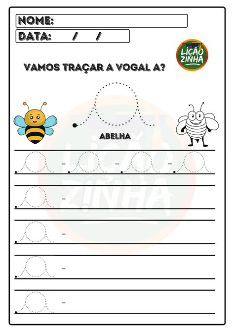 Licao Para Crianca De 4 Anos