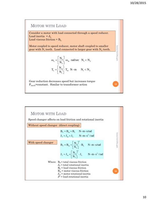 Pdf Lesson Transfer Functions Of Dc Motors Notes