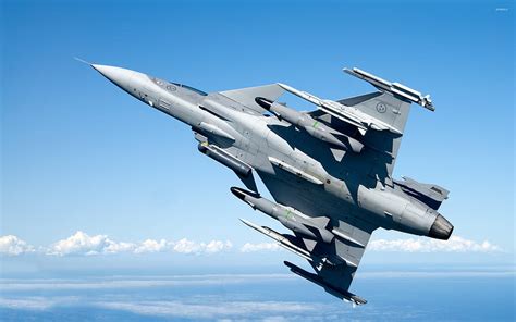 Saab Jas Gripen Aircraft Hd Wallpaper Pxfuel