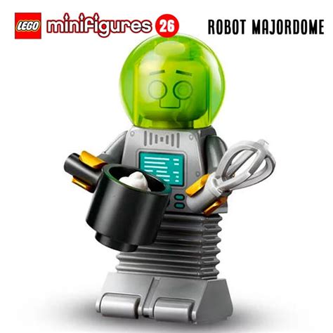 Minifigure Lego S Rie Le Robot Majordome Super Briques