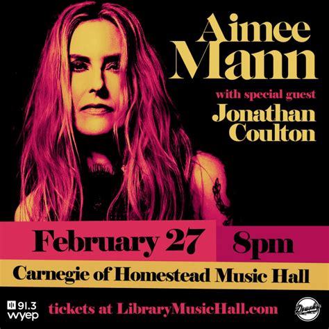 Win tickets to see Aimee Man (entry dates Dec. 20-26)