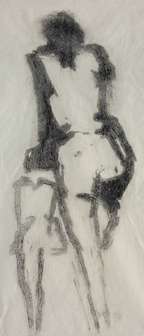 Standing Nude Zenna Broomer