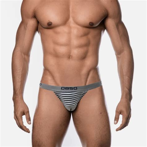 Wholesale Men Jockstrap Soft Sexy Gay Underwear Men Thong Men Underwear Jock Strap Men Briefts