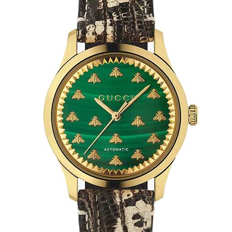 Buy G Timeless Gucci G Timeless Automatic Green 38mm Ya1264134 Online Now Montredo