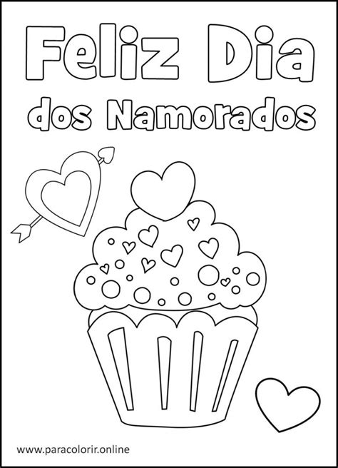 Desenhos De Dia Dos Namorados Para Colorir Para Colorir