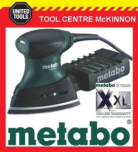 Metabo Fms 200 Intec 200w Triangular Ironing Board Orbital Palm Mult