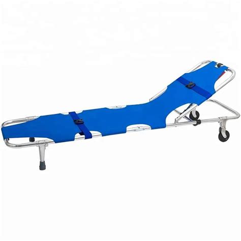 medical wheeled stretcher folding emergency ambulance stretcher china