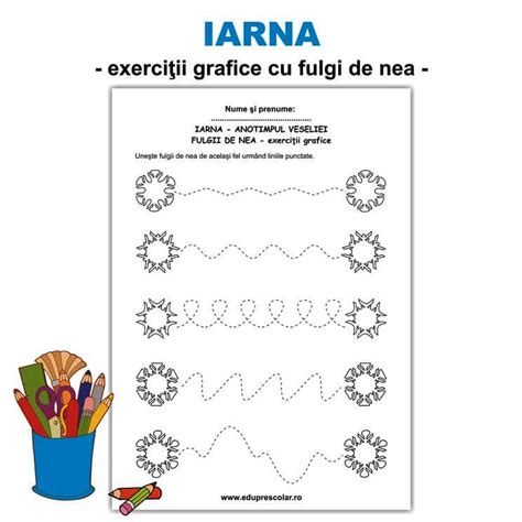Fise De Lucru Exercitii Grafice Preschool Coloring Pages Preschool