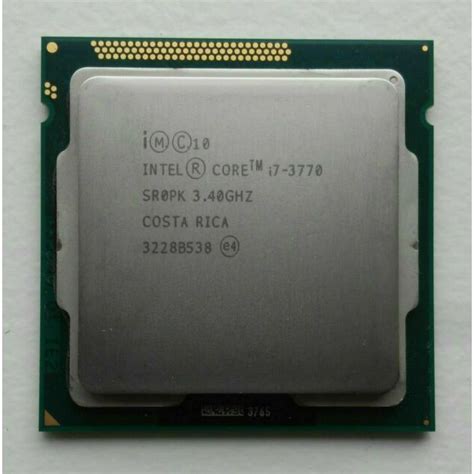 Intel CoreTM i7-3770 socket 1155 (8M cache, up to 3.90 GHz) | Shopee ...