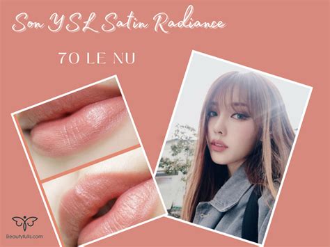 Son YSL Le Nu Hồng Cam Nude Quyến Rũ Hút Hồn Bậc Nhất