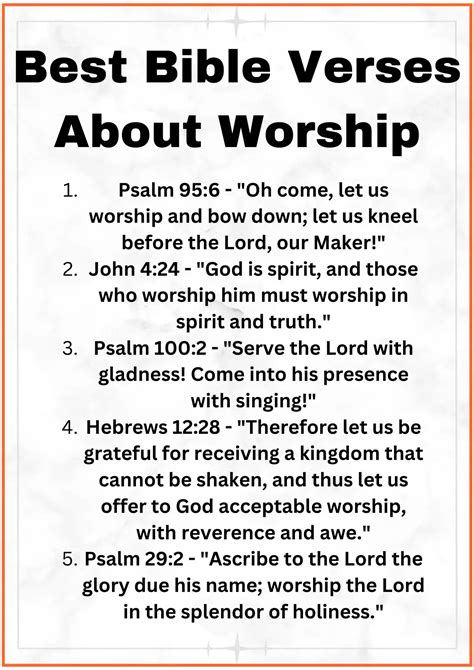 150+ Bible Verses About Worship And Praise - † ️️ Daily Blessings Prayer ️