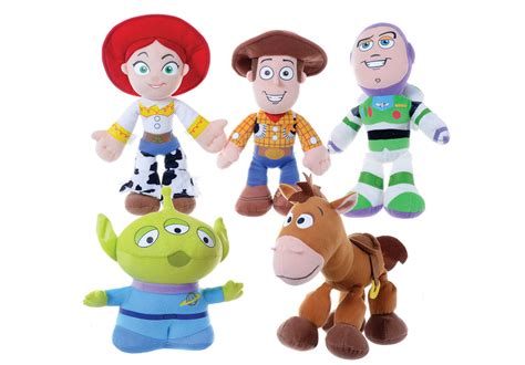 NEW OFFICIAL 12 TOY STORY PLUSH SOFT TOYS BUZZ LIGHTYEAR WOODY SOFT