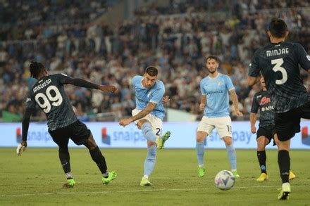 Italian Soccer Serie A Match SS Lazio Vs SSC Napoli Olimpico Stadium