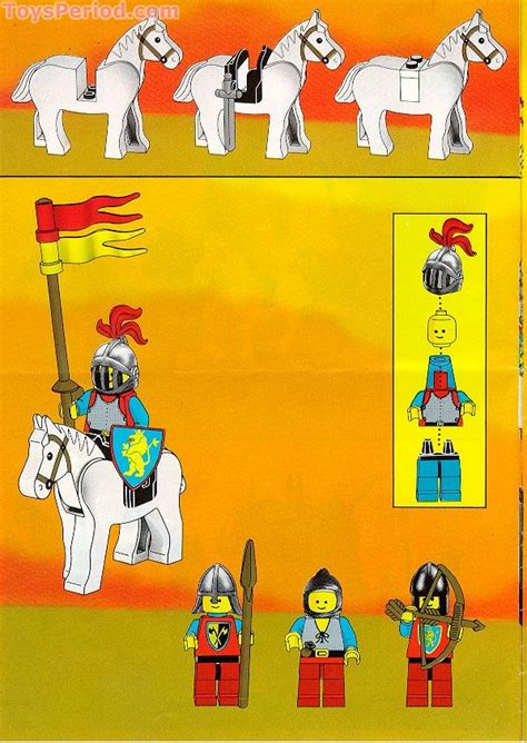 Lego 6055 Prisoner Convoy Instructions And Parts List