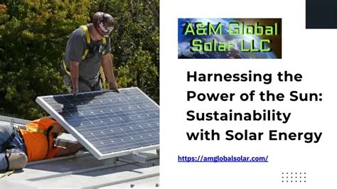 Ppt Solar Energy Sustainability Harnessing The Suns Power Powerpoint Presentation Id12696949