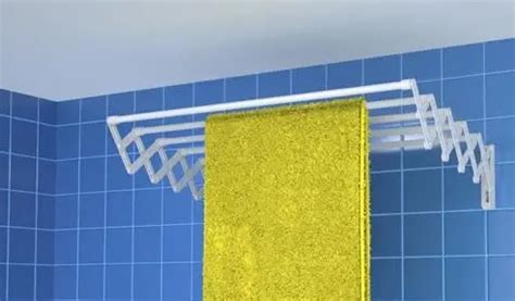 Настенная сушилка для белья выдвижная Гармошка 0,8 - 1,6 метра Milton 1 ...