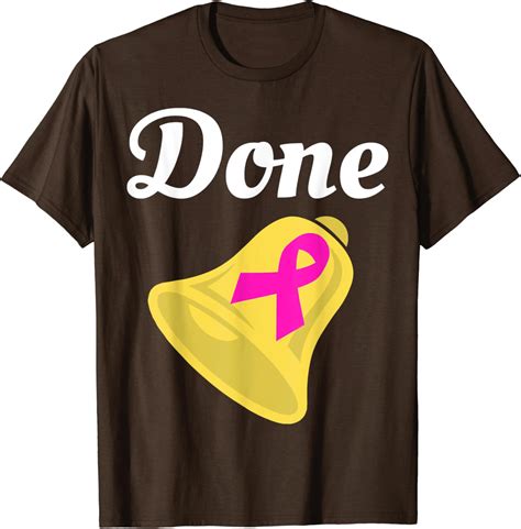 Last Day Of Chemo Chemotherapy Ring The Bell Breast Cancer T Shirt