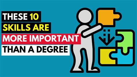 Skills That Are More Important Than A University Degree Youtube