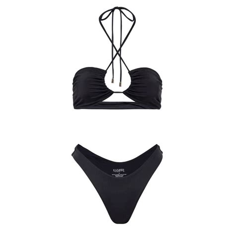 Nora Cheeky Bikini Bottom Kamari Swim Wolf Badger