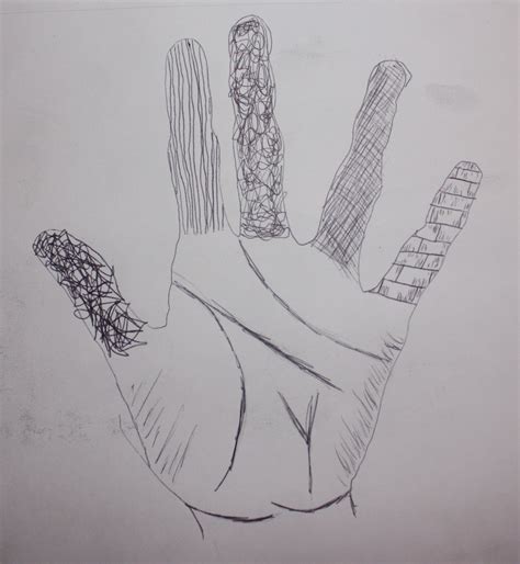 textured fingers hand drawing by Emily Love | Drawings, How to draw