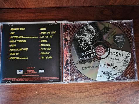 Anthrax CD Return of the Killer A's: The Best of Anthrax | eBay