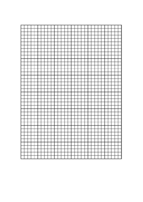 Graph Paper 5x5 5 Lines Inch Printable Pdf Download